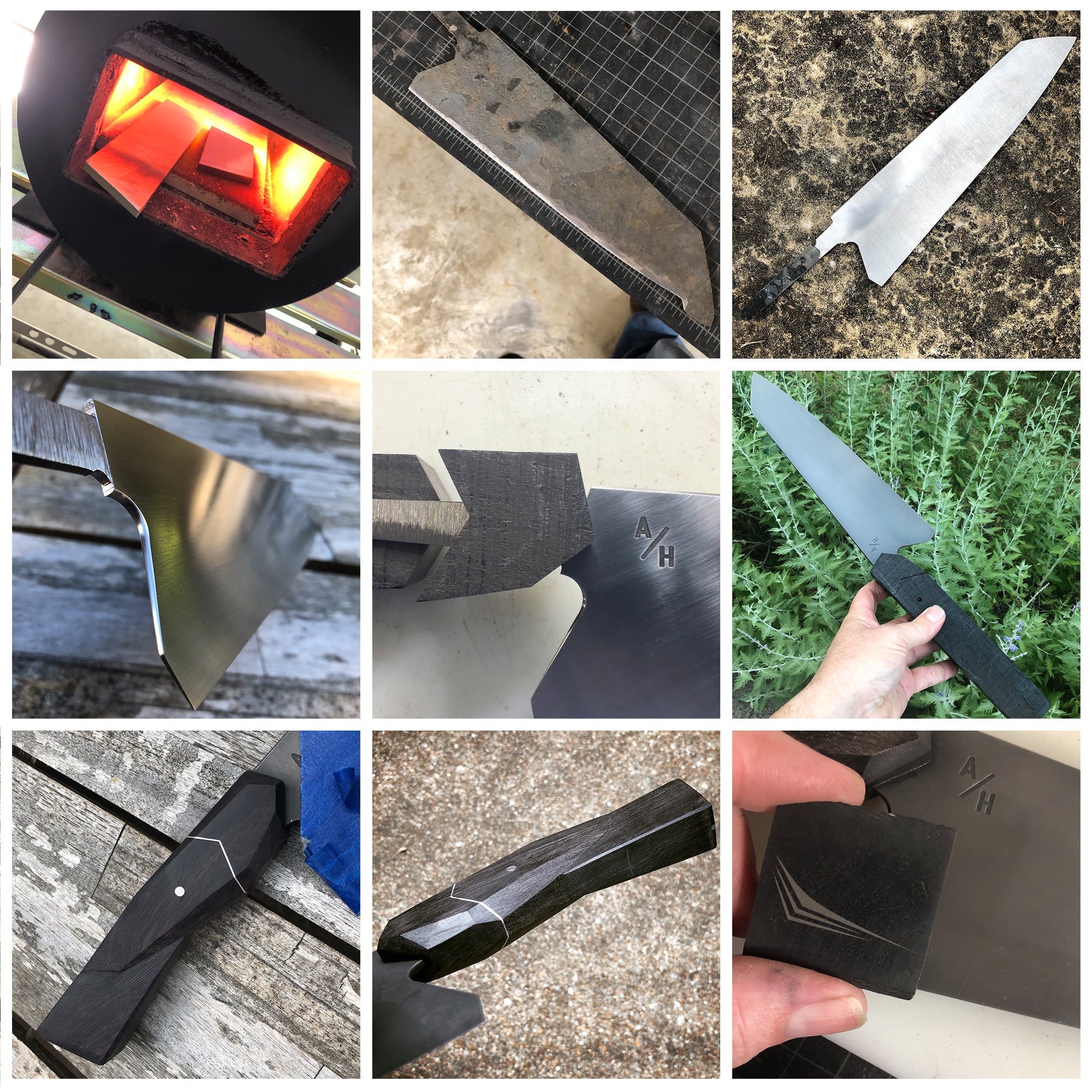 10" Custom Blackbird Chef Knife