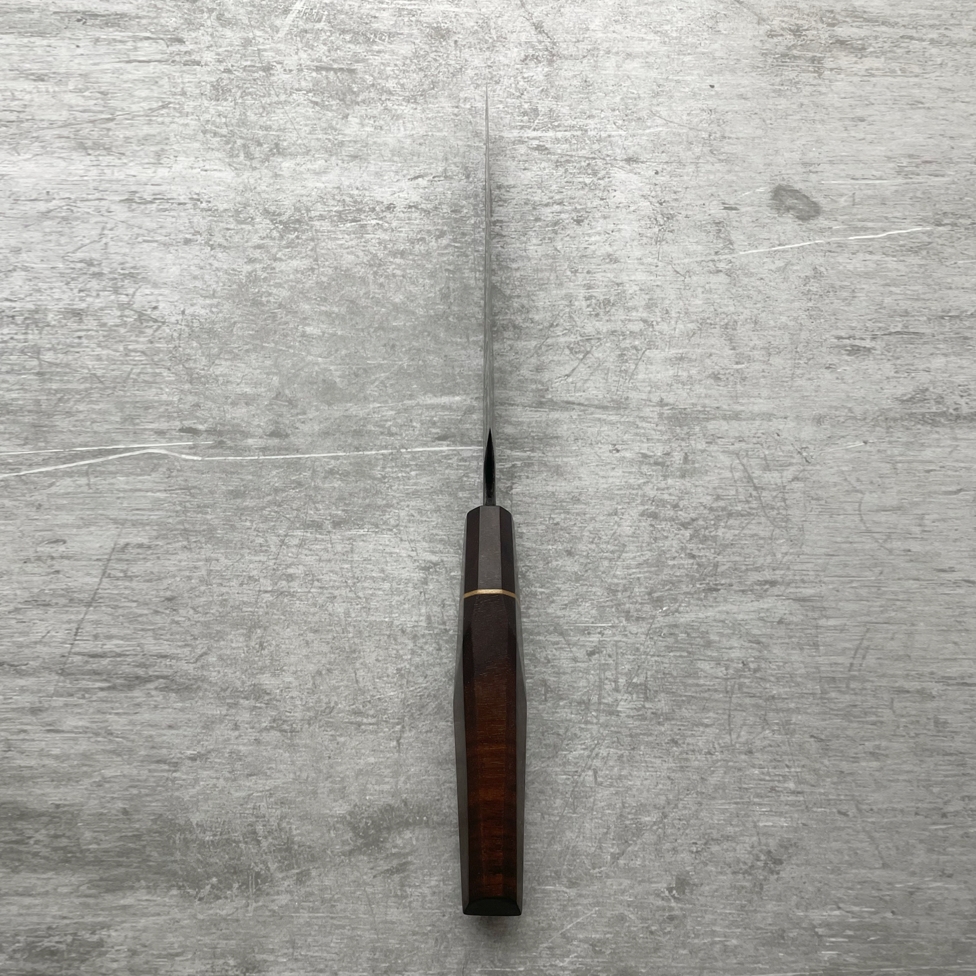 Wrought Iron San Mai Petty Knife