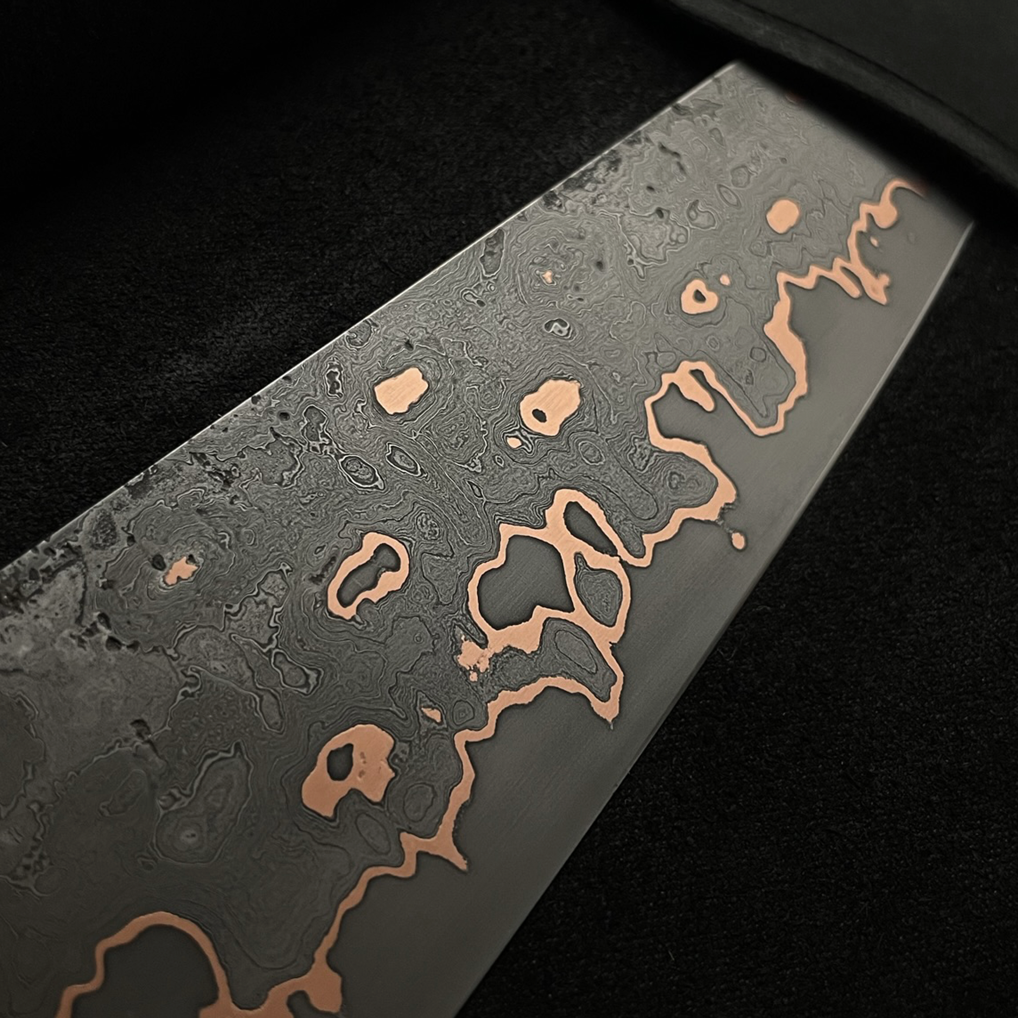 Copper Damascus Set