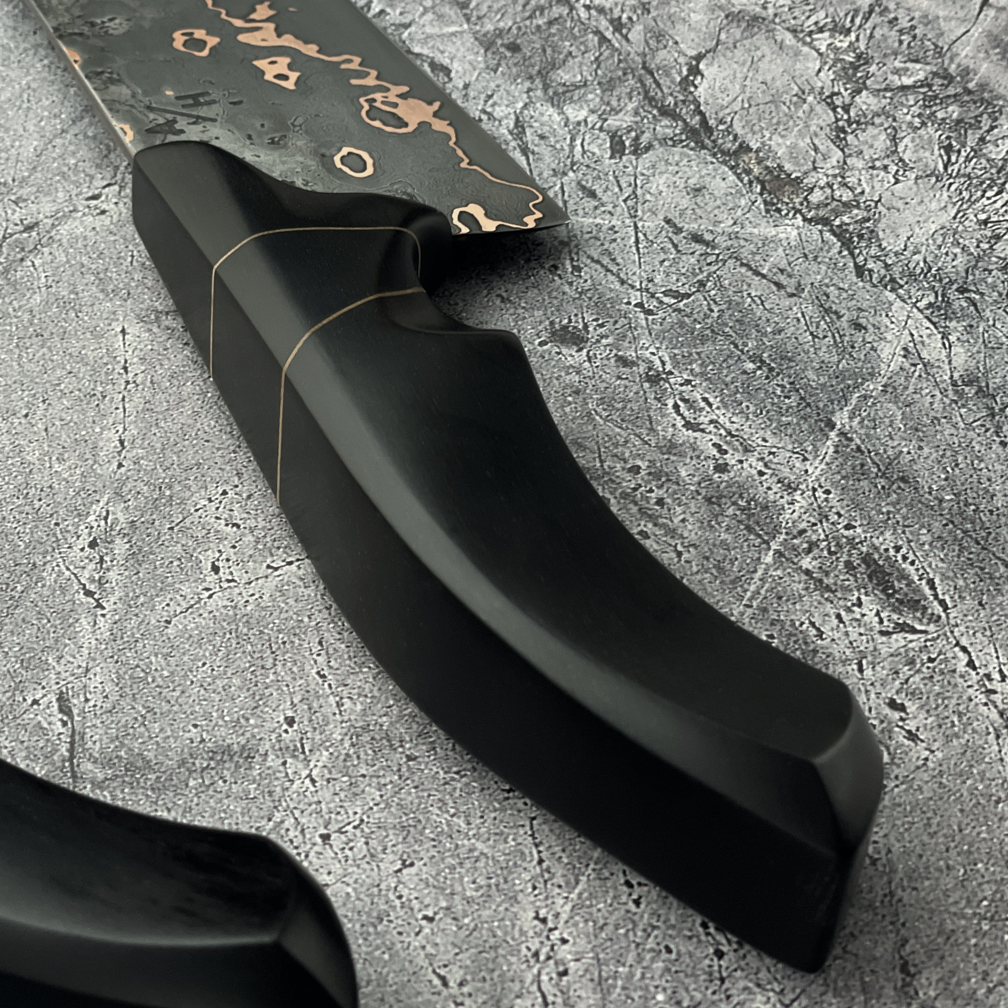 Copper Damascus Set