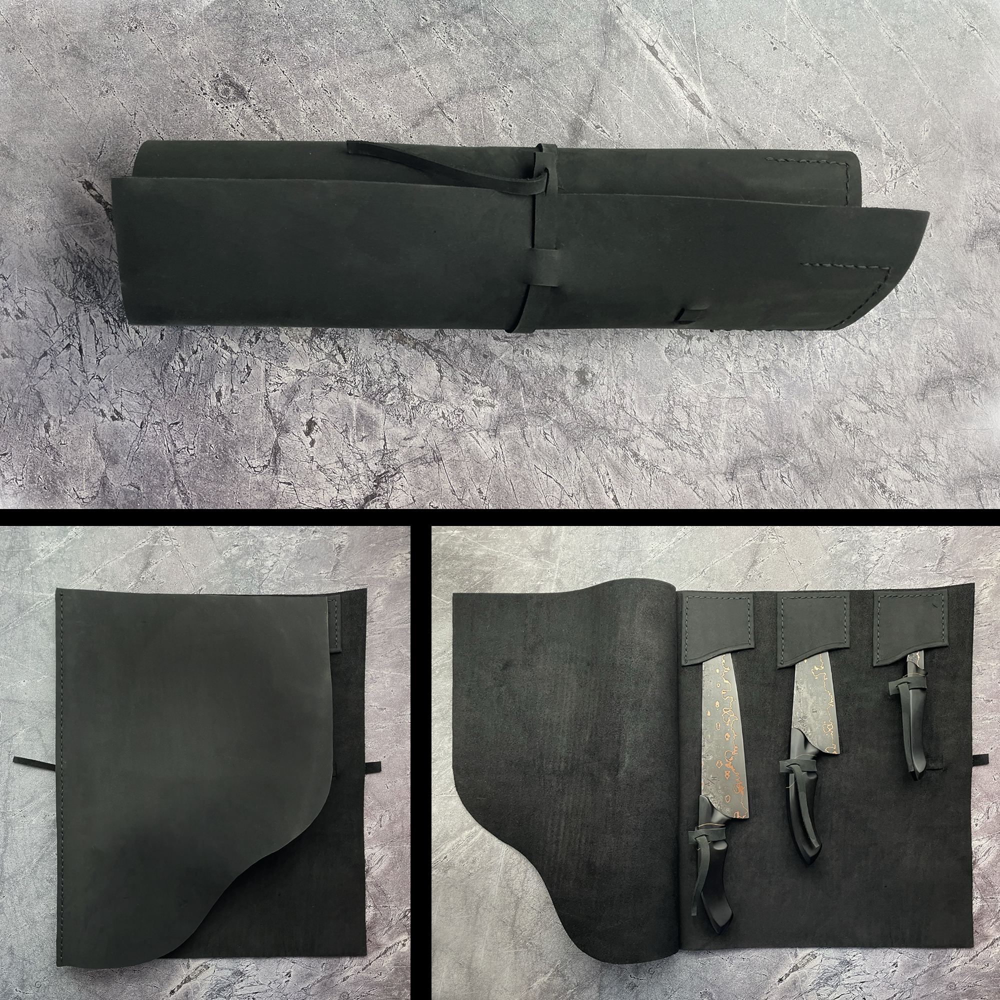 Copper Damascus Set