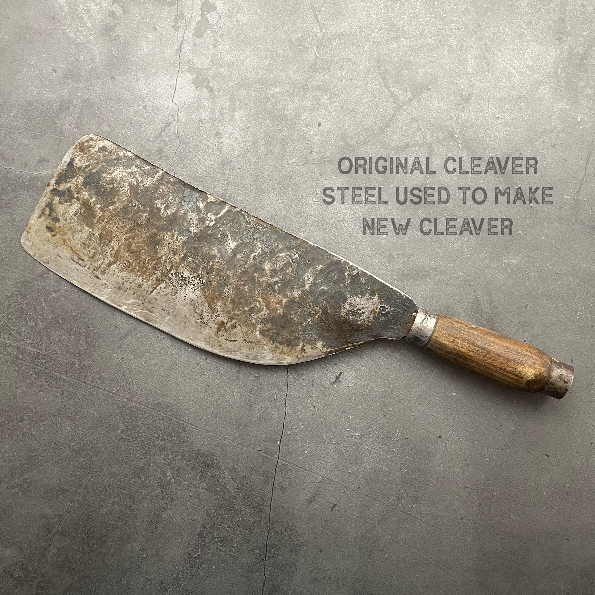 Custom Heirloom Go Mai Veggie Cleaver