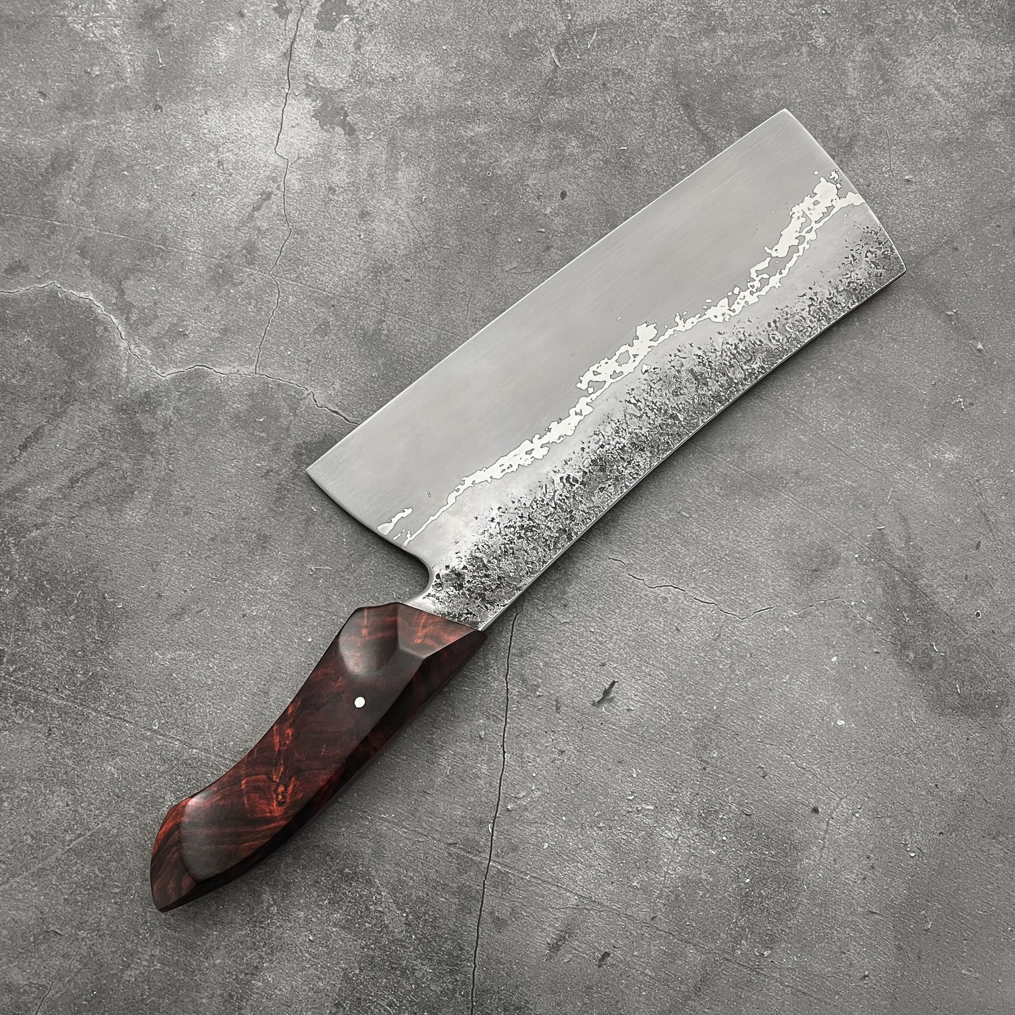 Custom Heirloom Go Mai Veggie Cleaver