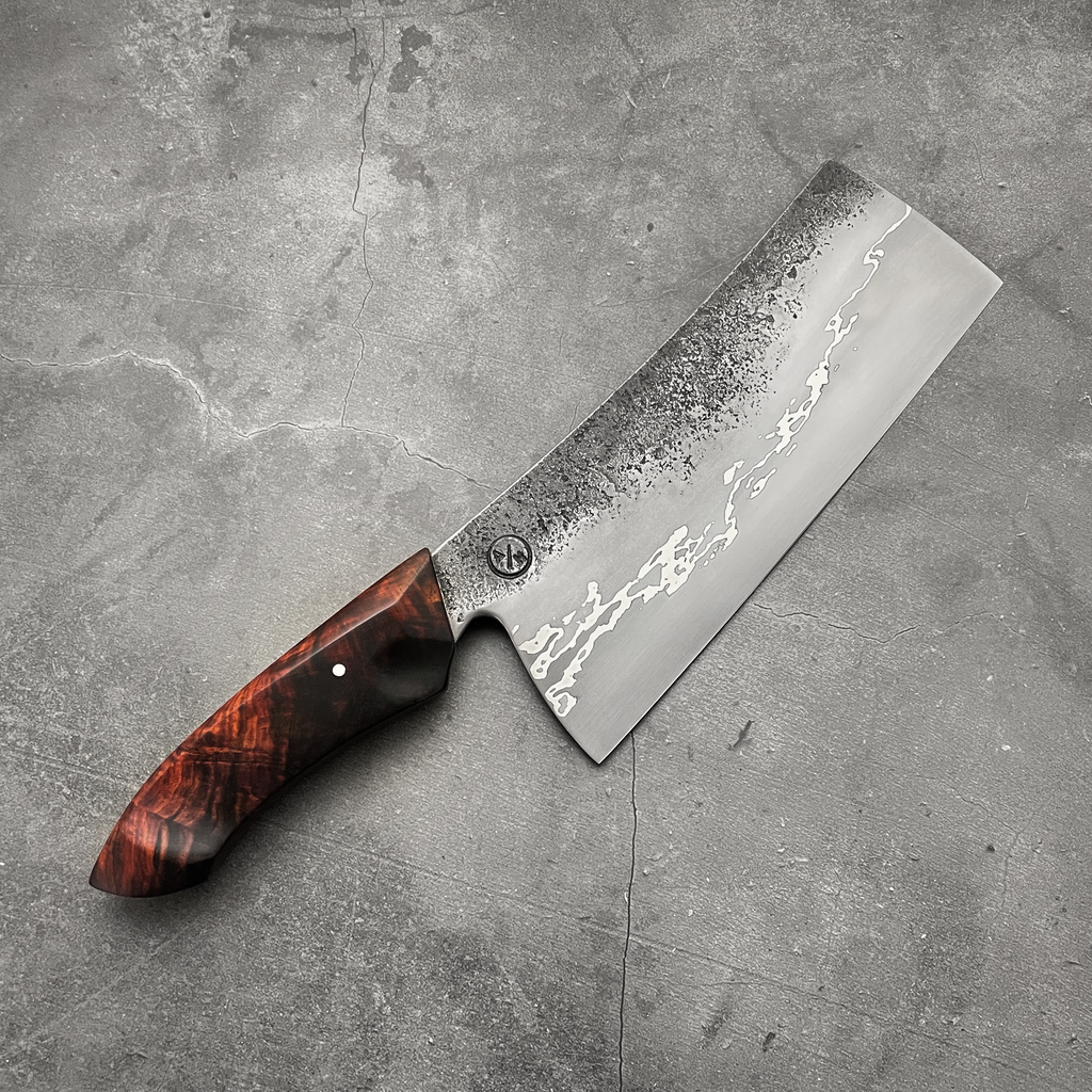 52100 vegetable cleaver  Knot Handcrafted Knives